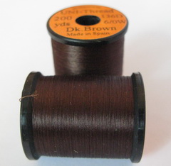 ��������� ���� UNI THREAD 6/0 dk brown 200 yds 